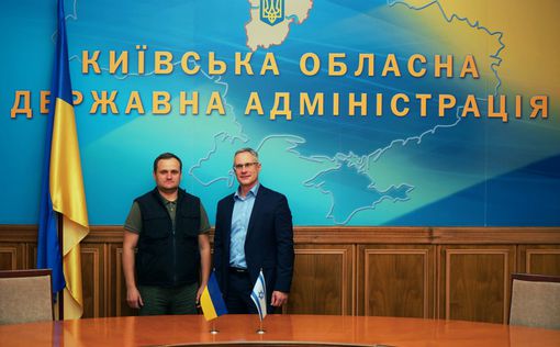 Глава Киевской ОВА Кулеба встретился с послом Израиля в Украине Бродским