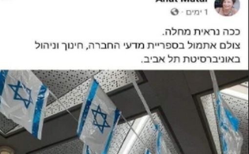 Лектор об израильских флагах в кампусе: так выглядит болезнь