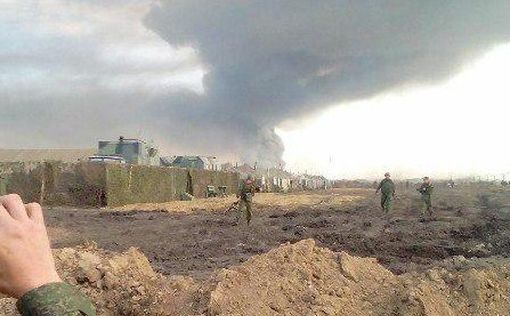 Россия: Пожар на военном полигоне тушили 6 часов