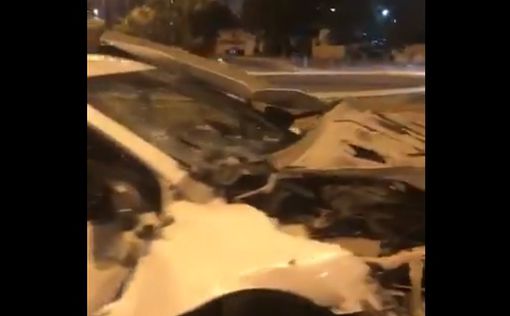 Криминальный теракт в Ришон Ле Ционе: взорван автомобиль