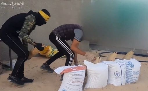 Бригады мучеников аль-Акса используют мешки с мукой для запуска ракет