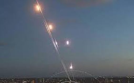 Показан момент падения ракеты в Ашкелоне