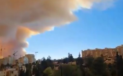Пожар под Иерусалимом: эвакуирована больница