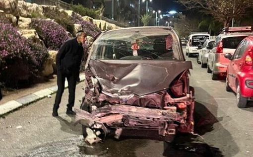 Покатался: 15-летний подросток в Элад взял машину отца и разбил 8 автомобилей