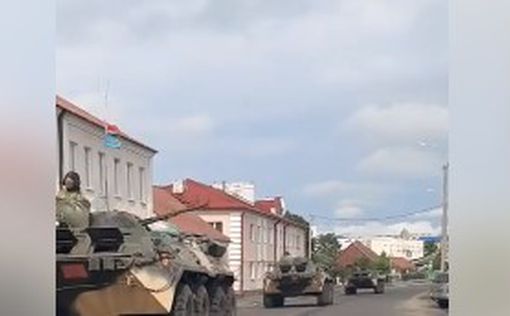 Военная техника Беларуси подошла к границе с Украиной