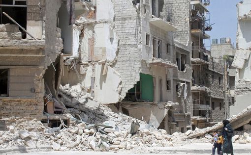 В центре Алеппо взорван отель