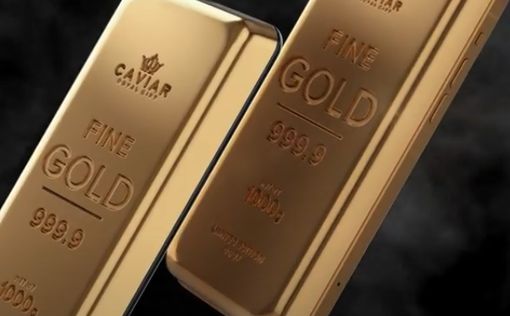 Caviar выпустил iPhone в виде слитка золота