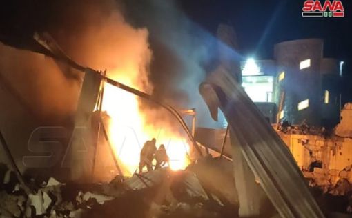 Израильская авиация нанесла удары в районе Дамаска