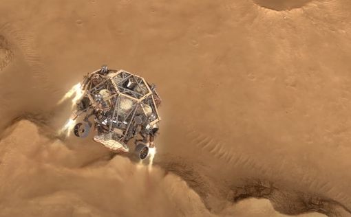 Марсоход NASA готовится к прибытию на "красную планету"