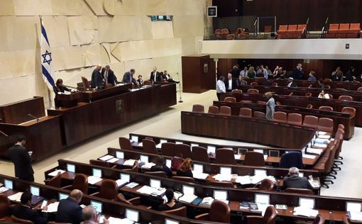 Кнессет принял законопроект о роспуске в первом чтении