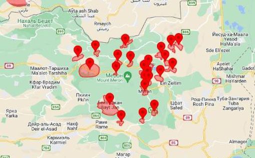 Тревога: Север Израиля подвергся очередной сильной атаке