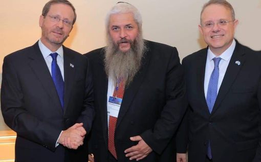 Главный раввин Украины встретился с президентом Израиля | Фото: Моше Реувен Асман