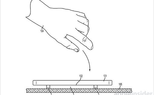 Apple запатентовала "ножки" экрана для защиты от падения