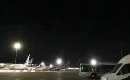 Видео: ракеты сбивают над аэропортом Бен-Гурион
