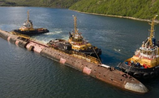 В России загорелась первая атомная подводная лодка