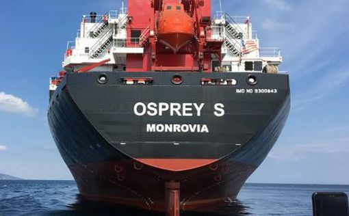 От пролива Дарданеллы курсом на порт "Черноморск" идет турецкий балкер OSPREY S