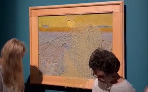 Экоактивисты облили картину Ван Гога гороховым супом