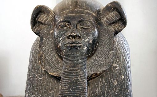 В Египте найдена статуя сфинкса, вероятно изображающая римского императора