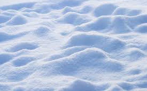 На горе Хермон выпало 80 см снега