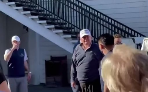 Видео с Трампом: выборы – выборами, а гольф по расписанию