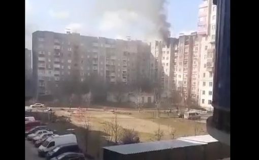 Ракетный удар по жилому кварталу в Чернигове