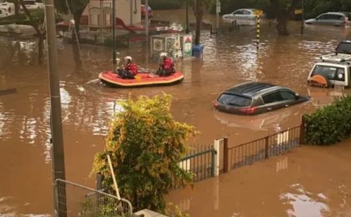 Нес-Циона: из-за наводнений полностью разрушены 40 домов