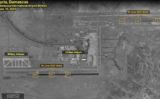 Израиль разбомбил радар международного аэропорта Дамаска