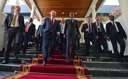 Нетаниягу встретился с президентом Руанды Полем Кегаме