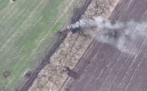 ВСУ уничтожили российский танк Т-72 (видео)