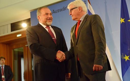 Либерман встретился с министром иностранных дел Германии