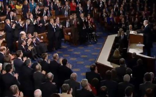 Конгресс встретил Нетаниягу бурными аплодисментами