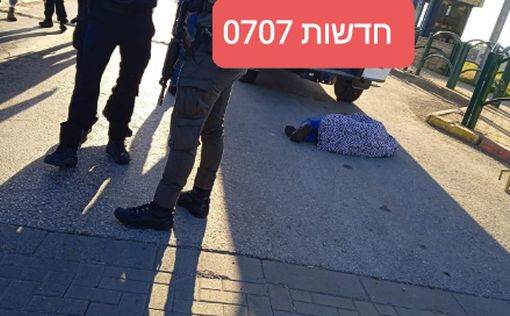 Террористка с ножом атаковала охранника в Маале-Адумим