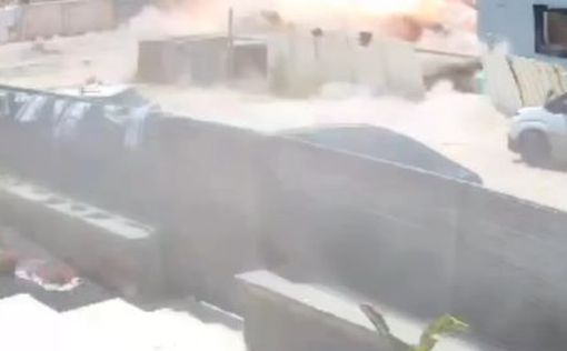 Видео недавнего попадания в Кацрине