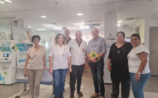 Глава местного совета Кацрин посетил поликлинику Клалит