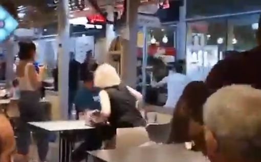 Видео: побоище в торговом центре в Бейт-Янай