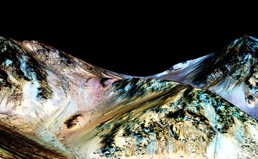 NASA: На Марсе обнаружили жидкие реки (видео)