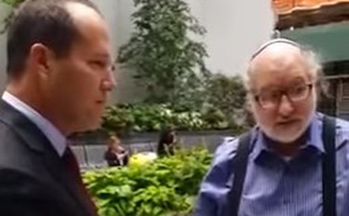 Видео: Мэр Иерусалима встретился с Поллардом в Нью-Йорке