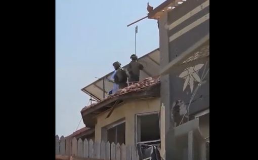 Солдаты ЦАХАЛ подняли израильский флаг на севере Газы