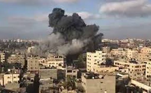 Удар по Газе: новое видео