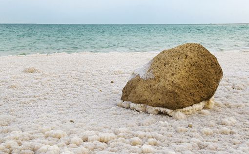 Сбор соли: на Мертвом море стартовал масштабный проект