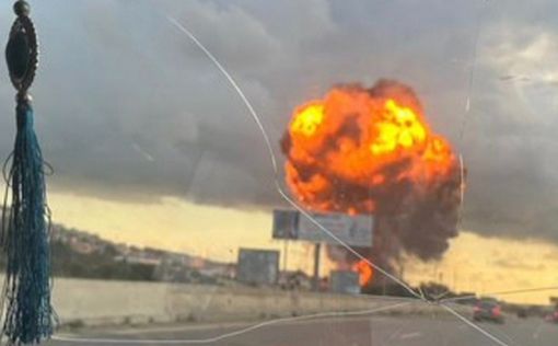 Видео: взрывы безумной силы в Сайде после атаки ВВС ЦАХАЛа