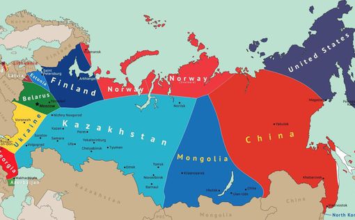 Что будет с РФ после распада: карта от КНР и комментарий СНБО