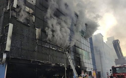 Пожар в фитнес-клубе в Южной Корее: число жертв увеличилось