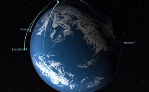 NASA показало анимацию своих спутников