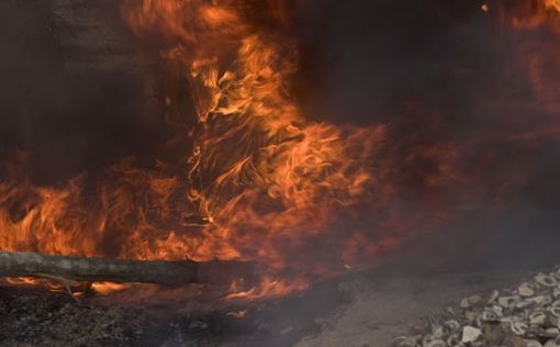 Масштабный пожар в Галилее: задействована авиация