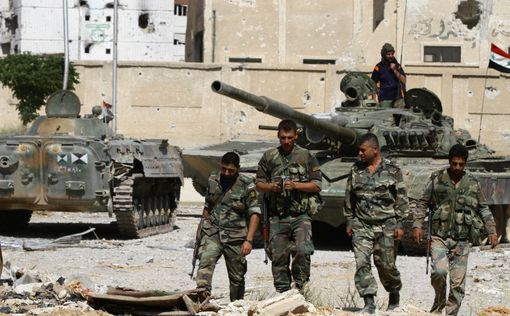 Сирийская армия отбила район к северо-востоку от Дамаска