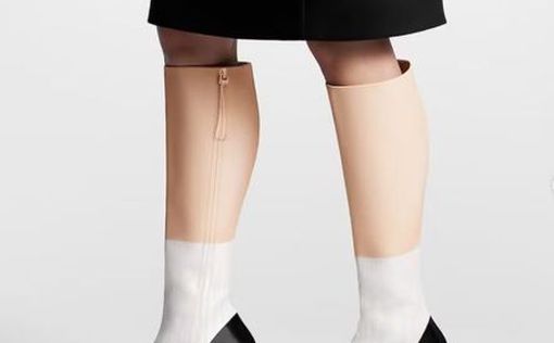 Louis Vuitton предлагает сапоги с имитацией голых человеческих ног
