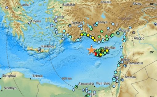 Сильное землетрясение на Кипре, сотни звонков в полицию Израиля