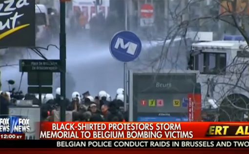 Антииммигрантский митинг в Брюсселе разгоняли водометами