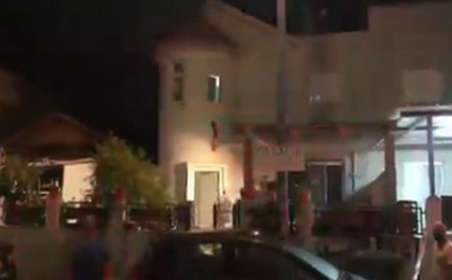 Видео дома в Сдероте, в который попала ракета
